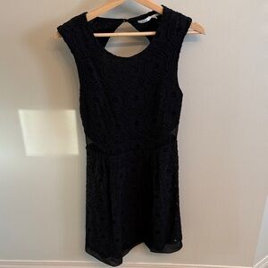 Kimchi Blue Black Lace Mini Dress